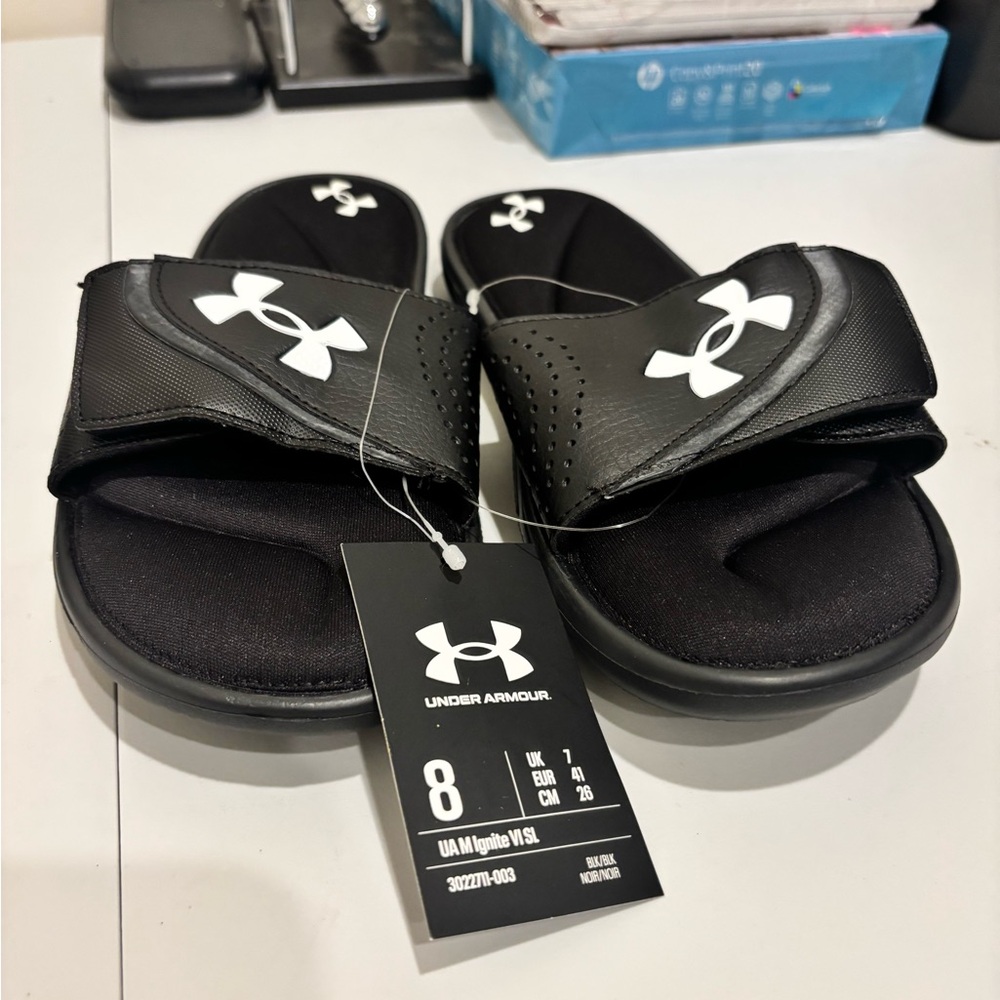Under Armour UA M Ignite VI SL Strapped Slides